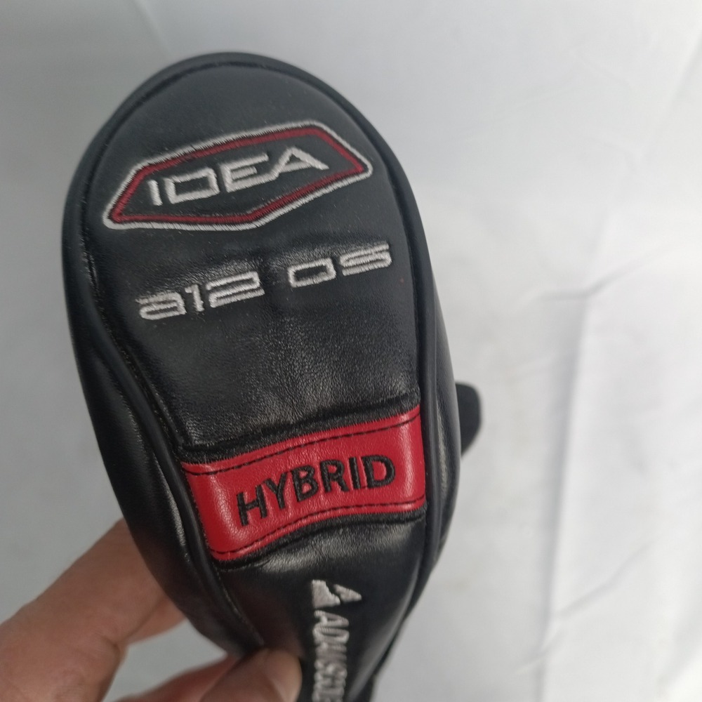 Adams Golf Idea a12 OS Hybrid Headcover Black Red White 25 Loft b3